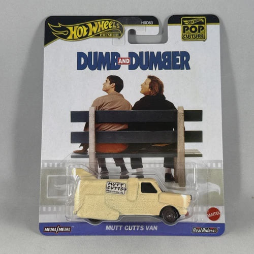 Hot Wheels Premium Pop Culture Dumb & Dumber Mutt Cutts Van 1:64 Diecast Car