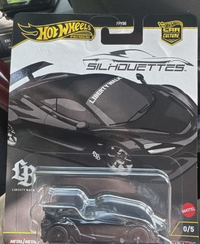 Hot Wheels Premium Car Culture Silhouettes LB McLaren 720s Chase 0/5