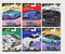2025 Hot Wheels Premium Car Culture Silhouettes - Complete Set of 6 incl. Chase