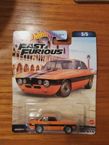 HOT WHEELS Premium Fast & Furious Alfa Romeo Giulia Sprint GTA