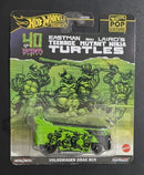 Hot Wheels Pop Culture Premium TMNT Volkswagen Drag Bus 40 Years