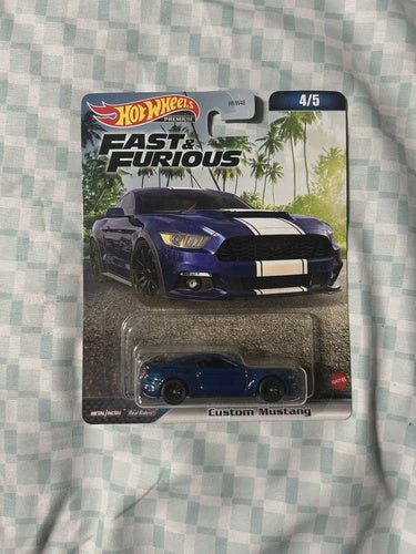 HOT WHEELS PREMIUM FAST FURIOUS CUSTOM MUSTANG 2023