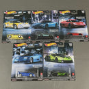 Hot Wheels Premium Car Culture 2022 Exotic Envy Set of 5 Cars