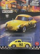 Hot Wheels Premium Boulevard Yellow ‘2019 Porsche 356 Outlaw
