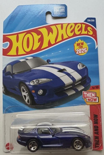 2025 Hot Wheels THEN AND NOW 4/10 '96 Dodge Viper GTS 176/250