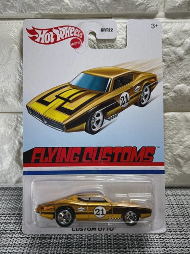 2021 Hot Wheels Custom Otto Gold Flying Customs
