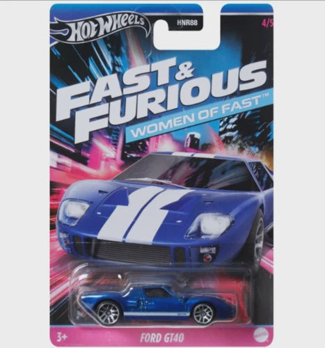2024 Hot Wheels Fast & Furious Women of Fast Ford GT40