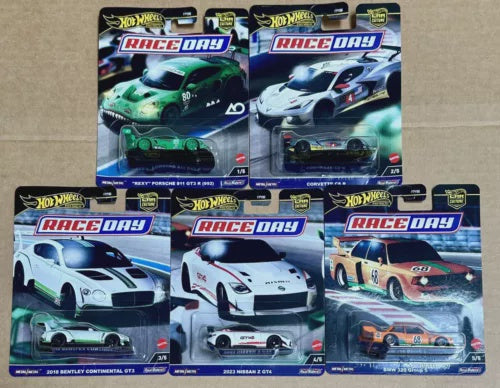 Hot Wheels Premium Car Culture Race Day Full Set