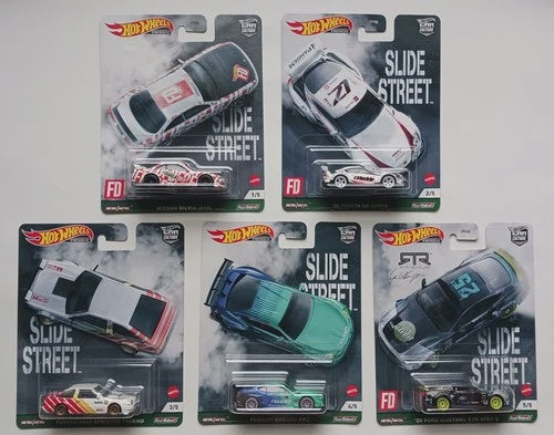 Hot Wheels Premium Car Culture Slide Street Full Set 1-5