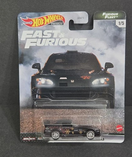 2021 Hot Wheels Honda S2000 Black Fast & Furious: Furious Fleet,
