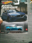 Hot Wheels Premium Fast And Furious Full Force Jaguar Xe Sv Project 8