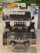 Hot Wheels FAST & FURIOUS Jeep Gladiator "Furious Fleet"