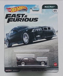 Hot Wheels Premium Fast & Furious BMW M3 E36 (Black) Euro Fast