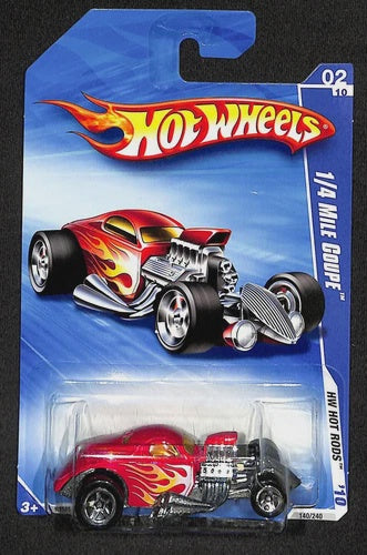 Hot Wheels 2010 HW Hot Rods 2/10 138 1/4 Mile Coupe Red 5SP