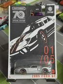 2025 Matchbox 2005 Ford GT 01/05 70 Years Special Edition Silver