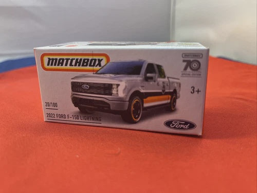 2022 FORD F-150 LIGHTNING  20/100 2023 MATCHBOX POWER GRABS