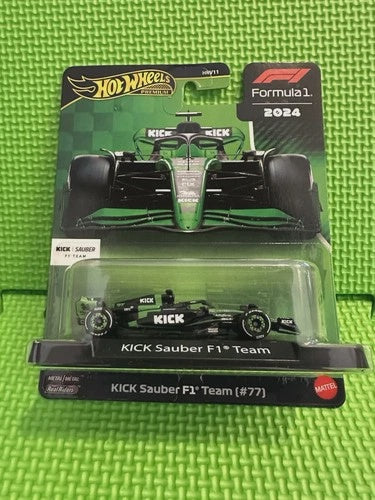 Hot Wheels Premium Formula 1 KICK Sauber F1 Team