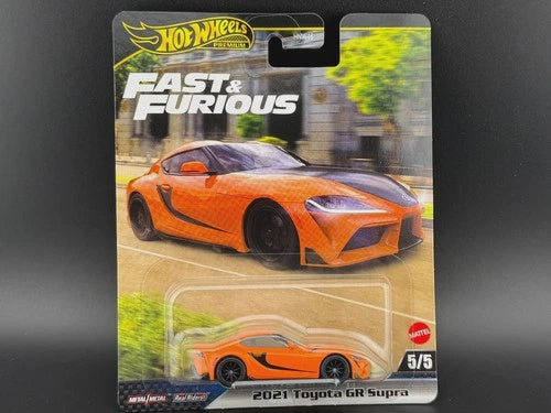 Hot Wheels Premium Fast and Furious 2021 Toyota GR Supra