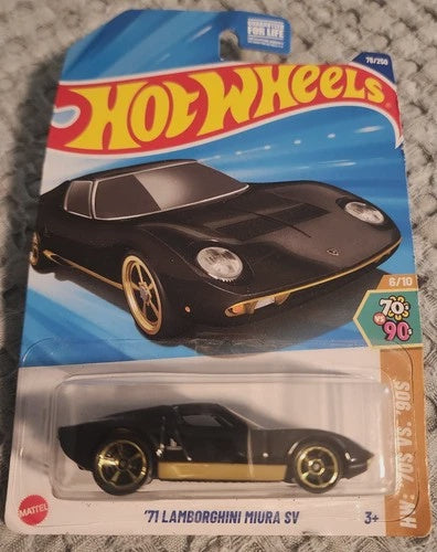 Hot Wheels 2025 Lamborghini Miura SV 78/250 HW 70s Vs 90s 6/10