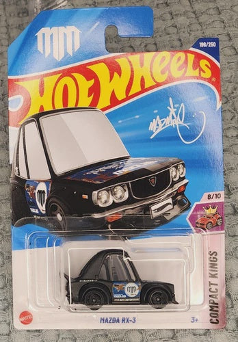 2025 Hot Wheels Mazda RX 3 196/250 Compact Kings 8/10