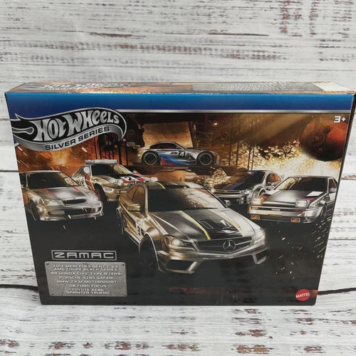 Hot Wheels Silver Series Legends Tour ZAMAC 6 Car Box Set 2025 Honda EK9