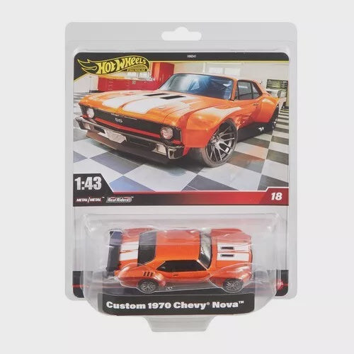 Hot Wheels Premium 1:43 custom 1970 chevy nova