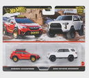 Hot Wheels Premium Subaru Crosstrek 2018 Toyota 4Runner 2025 JBK98-LA10 DUO PACK