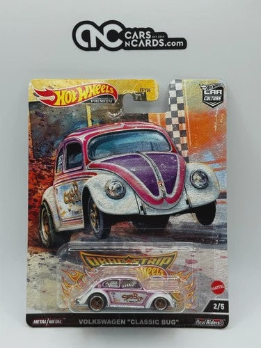 Hot Wheels Premium Volkswagen Classic Bug Drag Strip Demons 2/5 Car Culture