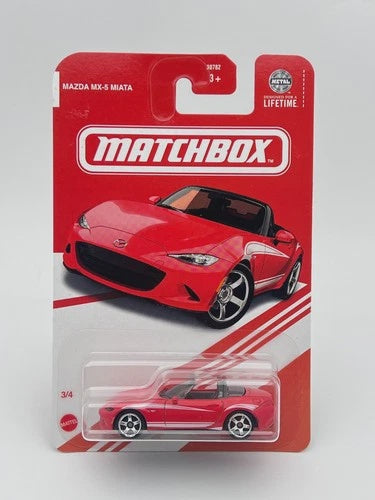 Matchbox Special Red Edition Mazda Mx-5 Miata Red 2024