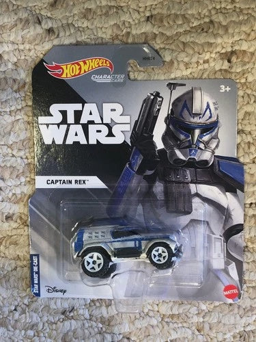 Hot Wheels Character Cars Star Wars The Mandalorian - Captain Rex