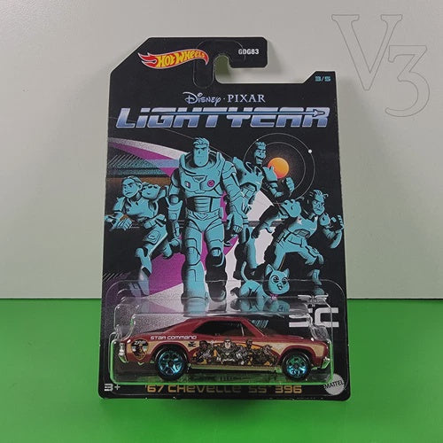 HOT WHEELS Disney Pixar LIGHTYEAR: '67 CHEVELLE SS 396