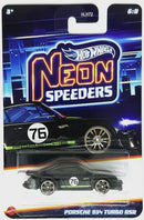 Porsche 934 Turbo RSR Black Hot Wheels Neon Speeders 2025 6/8