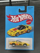 2015 Hot Wheels 80’s Corvette Yellow DNF29