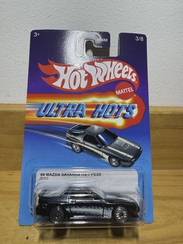 Hot Wheels Ultra Hots (2024) Black '89 Mazda Savanna RX-7