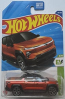 2025 Hot Wheels HW EV 6/10 Silverado EV RST 86/250 (Burnt Orange)