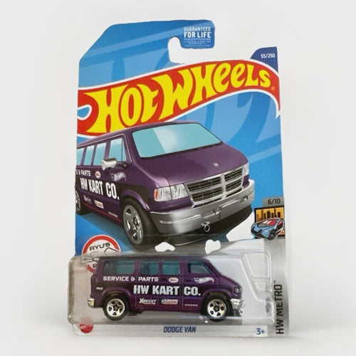 Hot Wheels Dodge Van Purple 55/250 2022 HW METRO 6/10