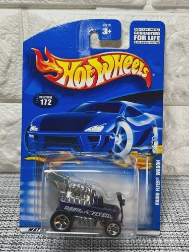 Hot Wheels Radio Flyer Wagon 2001 Collector No. 172 Purple