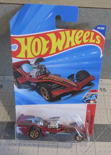 2025 HOT WHEELS Madfast, Burgundy; Track Aces Series 3/5