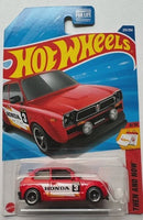 2025 Hot Wheels THEN AND NOW 9/10 '73 Honda Civic Custom 231/250