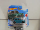 hot wheels custom 70 honda n600 green short card