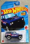Hot Wheels HW J-Imports, Nissan Patrol Custom 1/10 blue