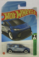 HOT WHEELS  FORD PERFORMANCE SUPERVAN 4 BLUE HW GREEN SPEED 9/10