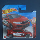 HOT WHEELS 2025 2018 HONDA CIVIC TYPE R, RED, SHORT CARD.