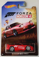 2018 Hot Wheels Forza Horizon 4 Red '96 Nissan 180SX Type X