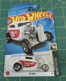 HOT WHEELS ‘32 FORD RETRO RACERS 7/10 SO-CAL WHITE