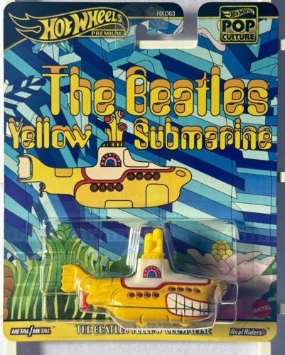 2025 HOT WHEELS Pop Culture - The Beatles Yellow Submarine