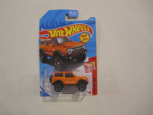 Hot Wheels Then and Now '21 Ford Bronco Orange