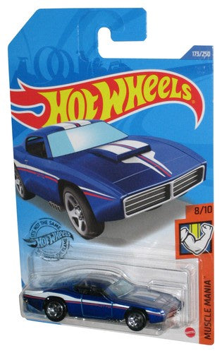 Hot Wheels Muscle Mania 8/10 (2017) Blue Custom Otto Toy Car 173/250