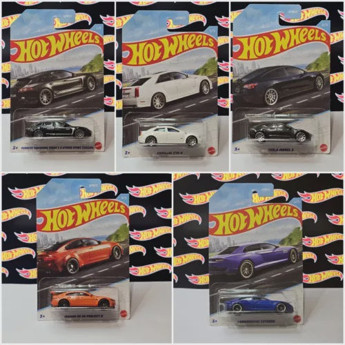 Hot Wheels 2021 Luxury Sedan Full set of 5