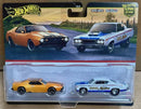 Hot Wheels Premium Car Culture Twin 2 Pack '71 AMC Javelin & AMC Rebel Machine